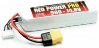 Red Power LiPo accupack 14.8 V 900 mAh 60 C Softcase XT60