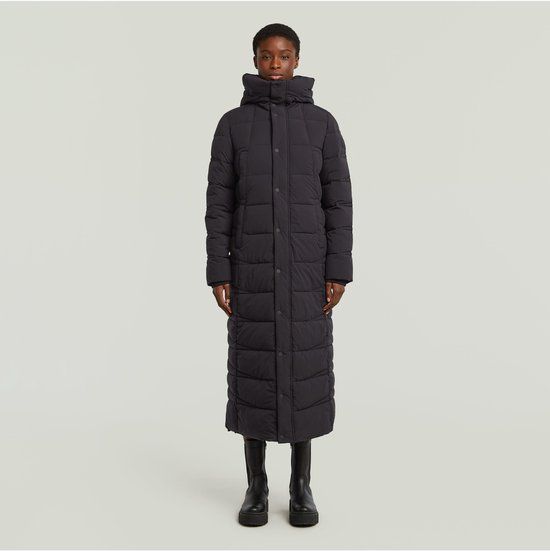 G-STAR RAW Whistler Long Puffer Women's Jacket - dk black - L - 2025