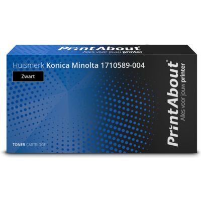 PrintAbout Huismerk Konica Minolta 1710589-004 Toner Zwart