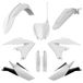 POLISPORT 91409 - Ensemble Complet en Plastique (avec Protections de Fourche) YAMAHA Blanc