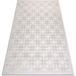Aura Tapis Aura J2556a Crème / Gris Claire - Géométrique, Structurel, Moderne Beige 160x220 cm