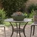 vidaXL Plantenbak Olijfgroen 40 x 40 x 15 cm Koudgewalst staal