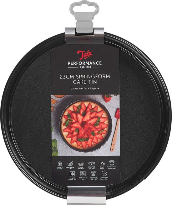 Tala Springvorm, 23 cm - Performance - Zwart