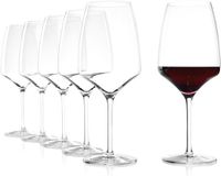 Verre à pied en cristal, 6 pièces, 645 ml