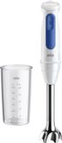 Braun Stabmixer MultiQuick MQ30001M, 900 W, 2 snelheden, PowerBell VPlus, wit/blauw