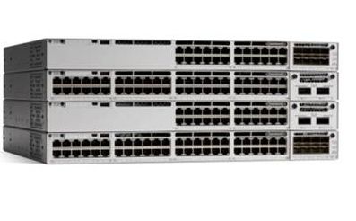 Cisco Catalyst C9300-48P-A - Netwerk switch - Grijs