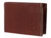 CHIEMSEE Leren portemonnee Malawi Wallet With Flap Cognac brun