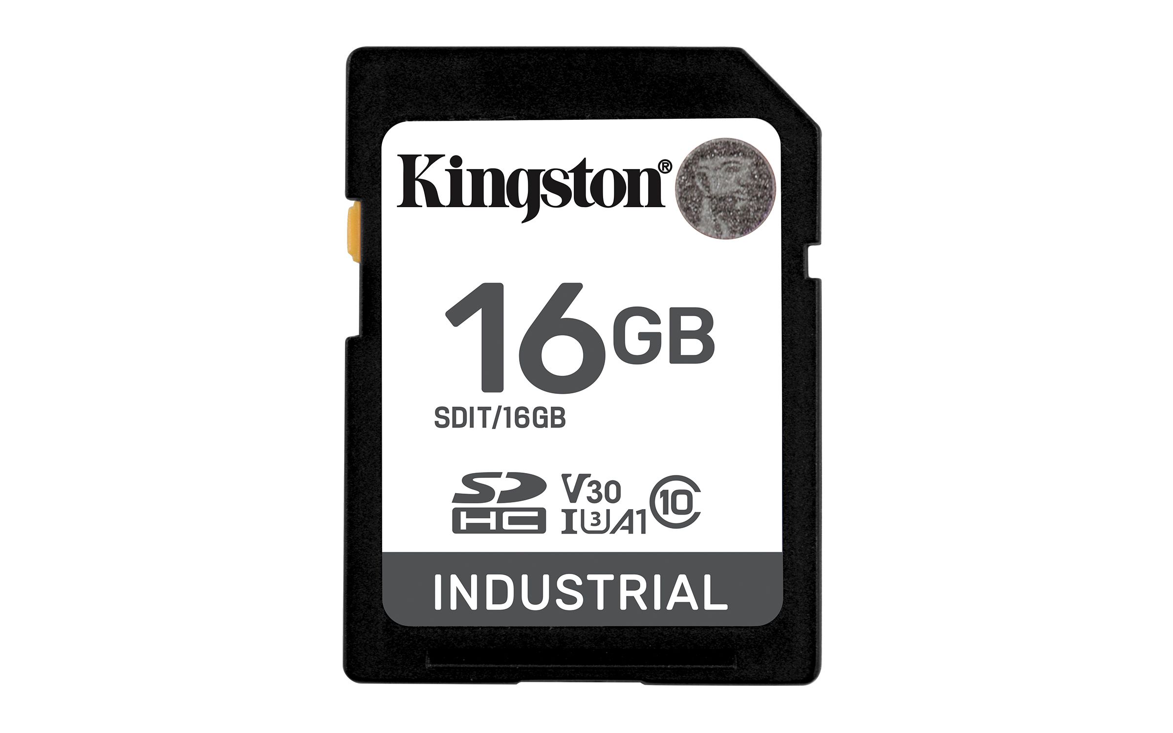 Kingston Industrial 16GB SDHC UHS-I Class 10 Memory Card