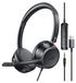 Mozos KL201 USB-hoofdtelefoon met microfoon voor computer, laptop en gaming