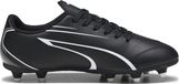 PUMA VITORIA FG/AG Jr Sportschoenen - Puma Black-Puma White - Maat 38.5