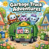 Garbage Truck Adventures: Clean Up and Color Fun!