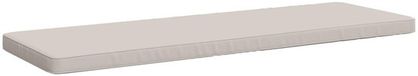 vidaXL - 1-delig - Kussen - VUGHT - 100% - Polyester - Wit - 140 x 50 x 5 cm