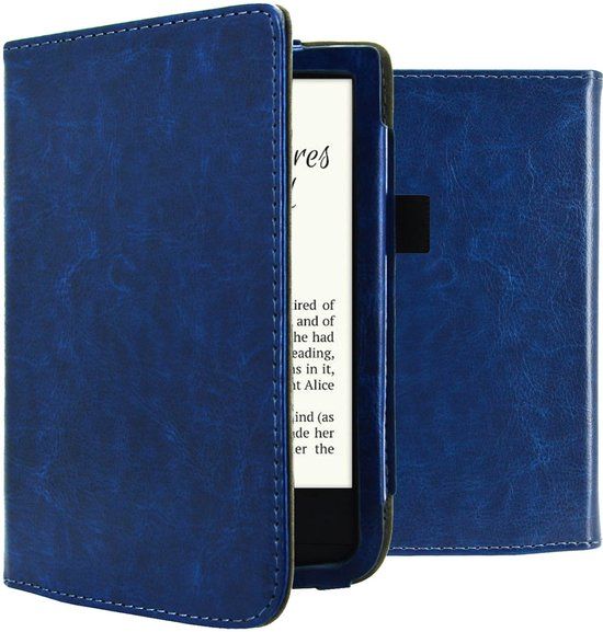 imoshion Ploonk B.V. Ereader Hoes - Geschikt voor Pocketbook Touch Lux 5 - Donkerblauw