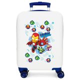 Joumma Marvel Iron Friends Handbagage Koffer Wit 33x50x20 cm