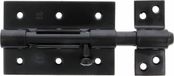 Amig schuifslot/plaatgrendel - staal - 10cm - zwart