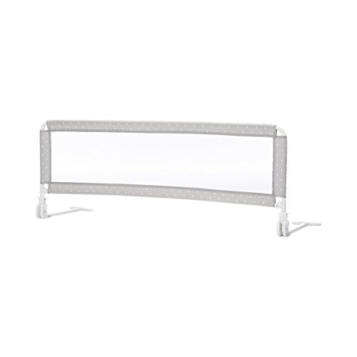 Fillikid Beddenbarrière voor standaard en boxspring bedden stippen grijs