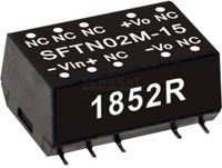 MW Mean Well SFTN02N-05 DC/DC-convertermodule 400 mA 2 W