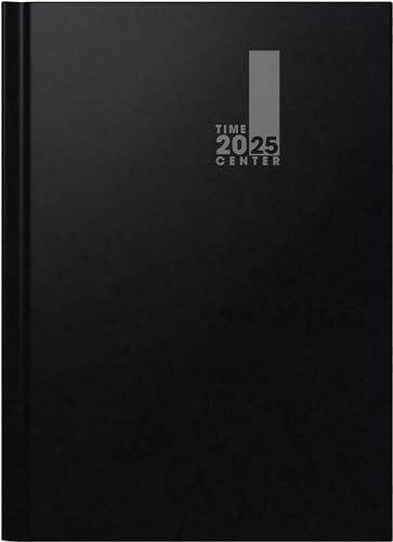 Brunnen 1072440905 Buchkalender TimeCenter 724 (2025) A4 schwarz