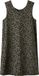 NAME IT Jurk TKFLEO TWI SL LEO DRESS TWO4002 NOOS - Filles - Robes - Taille 164 - Mélange de coton - Imprimé léopard - Courte - Sans manches - Col en V - Brun