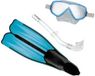 Cressi Rondinella Snorkelset Blauw EU 43-44 Kinderen