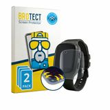 BROTECT - Screenprotector voor Zonaro Kids Smartwatch - Folie Beschermfolie matte volledig dekking 2 Stuks