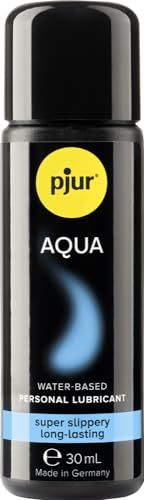 pjur AQUA - Hoogwaardige glijgel op waterbasis - uitstekend glijvermogen, hydraterend, plakt niet - ook voor sex toys (30ml)
