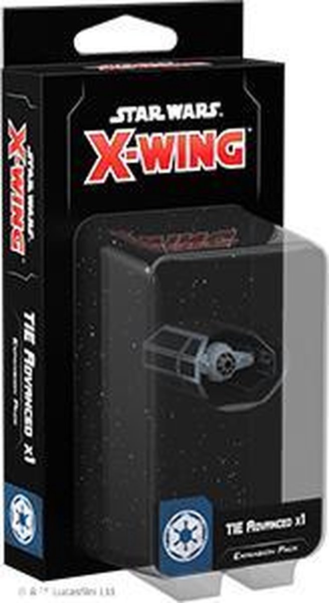 Fantasy Flight Games Star Wars X-wing 2.0 TIE Advanced x1 Expansion Pack - Miniatuurspel