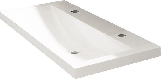 Wiesbaden 38.4017 - Wit - Rvs - 100mm