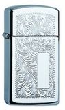 Zippo aansteker Venetian chrome Slim
