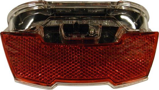 Gazelle Achterlicht Solovision 156-e04 LED Batterij Rood