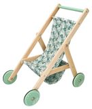 Adam Toys Lichte houten poppenwagen - groen