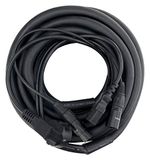 Pronomic Stage EUIECX-10 Hybridkabel Schukostecker naar Kaltgerätestekker