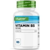 Vit4ever Vitamine B5 (Pantotheenzuur) - 500 mg - 365 Tabletten