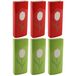 Set évaporateurs d'eau de radiateur 6x pièces - porcelaine - 20 x 8 cm