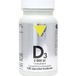 Vit'All+ Vitamines D3 2000UI Cholécalciférol 50mcg 100 gélules