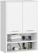 Akord Hangende Badkamerkast FIN H934 W64 Wit 64 x 94 x 30 cm
