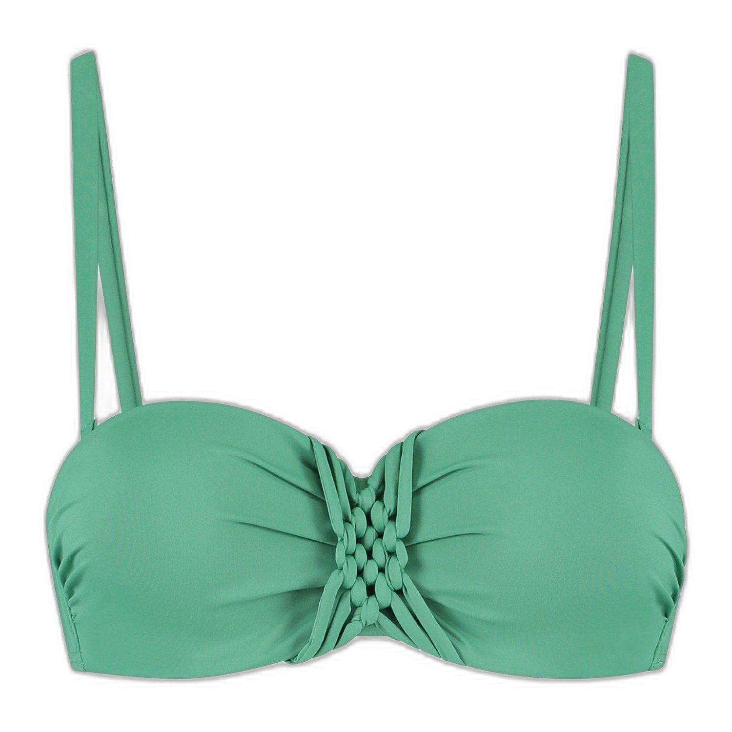 Cyell Green Oasis Multi-way Bandeau Bikinitop