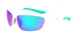 Nike NIKE WINDTRACK RUN EV24003 Matte clear / green mirror 68/14/135 MAN Zonnebrillen