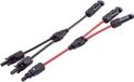 BKL Electronic 2800017 2/1 Y-stekker 4 mm² Kabellengte 0.30 m