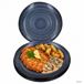 MamboCat 6-delige set OXY Blau Bord Ø27cm met stippenrelief van glas