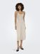 ONLY ONLHONEY STRAP DRESS JRS NOOS Dames Mini jurk XXXL Pumice Stone
