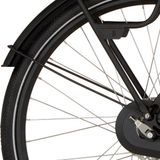 Cortina Spatbordstang achter 28 Foss diamond black matt
