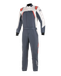Alpinestars GP Pro Comp Lederkombi Bootcut - FIA Asphalt White Red, Größe: 44