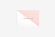 Dailylike Roze wenskaart I Love You 9,7 x 7 cm.