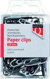 Quantore Via Chassé B.V. Paperclips 28 mm - 100 stuks grijs/wit/zwart