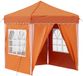 vidaXL Pop-up Feesttent 195 x 195 x 245 cm Oranje Oxford Stof