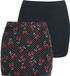 Rock Rebel by EMP Zwarte rokken in een dubbelpak - Dames - 3XL