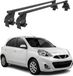 Menabo Draagbalken voor Nissan Micra (2017-2024) - Zwart