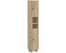 vidaXL Armoire de salle de bain avec étagère ouverte EDE Sonoma Chêne 30 x 31 x 190 cm