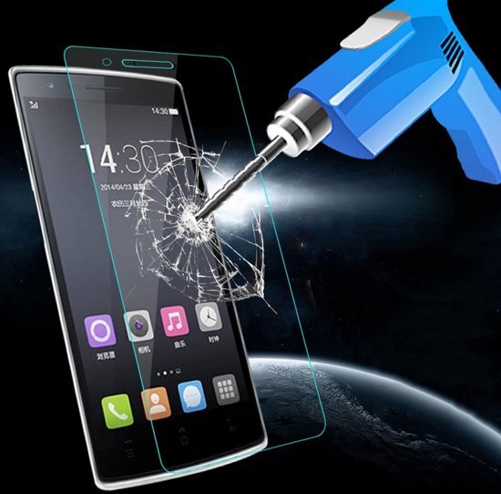 - 1+1 Gratis Actie Tempered Glass Screen protector 2.5D 9H Glazen 0.26mm OnePlus X Tempered Glass van uitstekende kwaliteit